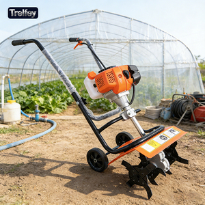 Mini Cultivadora Profesional Multifuncional con Tanque de Combustible de 950 ml, Motor de 2 Tiempos de Alto Rendimiento, Funcionamiento Continuo para Contratistas Agrícolas - Product Image 1