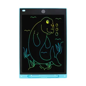 Tablette d'écriture LCD à écran couleur en gros d'usine 8.5/10/12 pouces bloc-notes numérique pour enfants papier à gratter cadeaux d'anniversaire