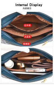 New Luxury Pu <b>Leather</b> Ladies Designer <b>Purses</b> and Handbags Fashion Messenger Shoulder Hand Bags Women Bags Handbags - Product Image 6