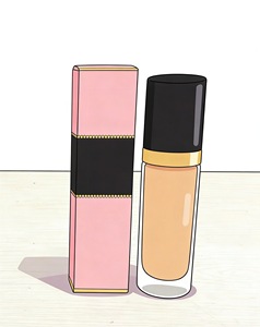 Base de maquillaje líquida - acabado mate, larga duración, cobertura total, control de grasa, tono oscuro, múltiples tonos, apta para todos los tonos de piel - Product Image 1