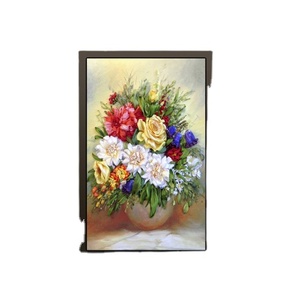 Custom Modern 3-Panel <strong>Couple</strong> Wall Art Canvas Tropical Leaves Paintings Hotel Project Decoration <strong>Artworks</strong> Paint Numbers Product - Product Image 1