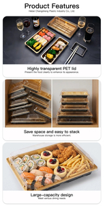 Recipientes de Armazenamento de Alimentos Secos em Plástico Transparente HBCS com Tampa Transparente - Product Image 5