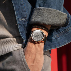 Nuevo Reloj Cronógrafo Deportivo Multifuncional para Hombre, Resistente al Agua, con Correa de Acero Inoxidable - Venta al por Mayor - Product Image 2