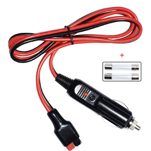 Kabel Ekstensi Daya Langsung dari Pabrik 1m dengan Colokan Pemantik Rokok Mobil ke Colokan 30A untuk Stasiun Daya Portabel Panel Surya PV - Product Image 6