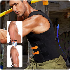 Canotta Modellante in Neoprene con Cerniera <span class=keywords><strong>per</strong></span> Uomo, Effetto <span class=keywords><strong>Sauna</strong></span>, Fascia Dimagrante <span class=keywords><strong>per</strong></span> la Vita - Product Image 6
