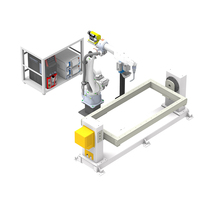 Robot de machine à souder professionnel BORUNTE 6 axes adapté au soudage laser, MIG, TIG divers types de soudage, etc.