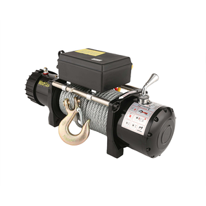 JINYANGHU-<span class=keywords><strong>Cabrestante</strong></span> industrial de 12 voltios, <span class=keywords><strong>4x4</strong></span>, certificado CE, negro, fuente de alimentación con cuerda sintética y alambre de acero - Product Image 6