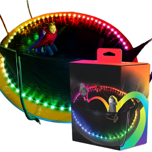 Lumières LED et accessoires Brightz Bounce pour trampolines, jouets et <span class=keywords><strong>jeux</strong></span> pour enfants, 14 pieds, sécurité garantie, plaisir estival en plein air - Product Image 1