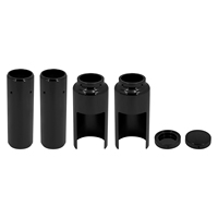 Tapas Protectoras de Horquilla Delantera para Motocicleta, Cubierta de Aluminio para Amortiguador, Compatible con Harley Dyna Low Rider FXD Street Fat Bob 06-17