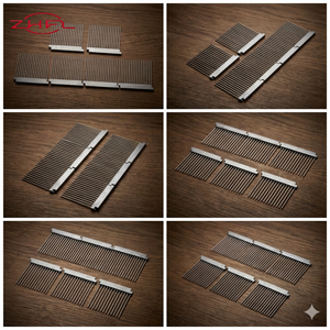 Pièces détachées pour métier à rubans : Nouveau peigne à 36 broches en acier inoxydable, lame de séparation de fil avec aiguille à extrémité ronde, personnalisable pour machines à tisser - Product Image 3