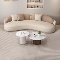 Ensemble de canapés en tissu éponge durable, moderne et écologique, pour hôtel/villa, salon, avec couleurs personnalisables