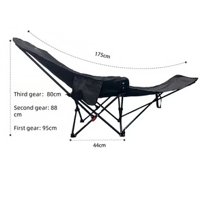 Sedia a Sdraio Pieghevole Moderna per Esterni con Logo Personalizzato, Arredo Pieghevole per <span class=keywords><strong>Campeggio</strong></span>, Giardino e Spiaggia - Product Image 3