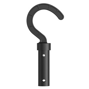 Pool Cleaner <b>Hook</b> Black ABS Telescoping <b>Pole</b> Attachment Swimming Pool Accessory - Product Image 1