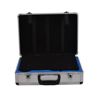 Boîte à outils en métal alu durable et légère personnalisée Boîte de transport de stockage en aluminium dur portable Mallette pour documents