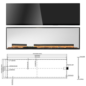 Haoryzon cấp công nghiệp 12.7 "siêu rộng 10-điểm cảm ứng điện dung mô-đun hiển thị cho ô tô Bảng điều khiển kỹ thuật số biển - Product Image 2