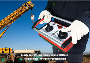 Vente en gros de manette de grue de levage 315mhz Télécommande radio industrielle Entrée large tension - Product Image 5