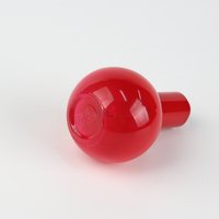 Bouteilles compte-gouttes en verre transparent promotionnelles de 15 ml, 25 ml, 30 ml, 60 ml, personnalisées en verre rouge et aluminium pour huiles essentielles et essences