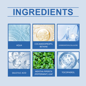 Productos para el cuidado de la piel al por mayor <span class=keywords><strong>Ácido</strong></span> <span class=keywords><strong>salicílico</strong></span> <span class=keywords><strong>Limpiador</strong></span> de poros exfoliante facial Control de aceite Hidratante Lavado DE CARA Todo Tipo de Piel - Product Image 5