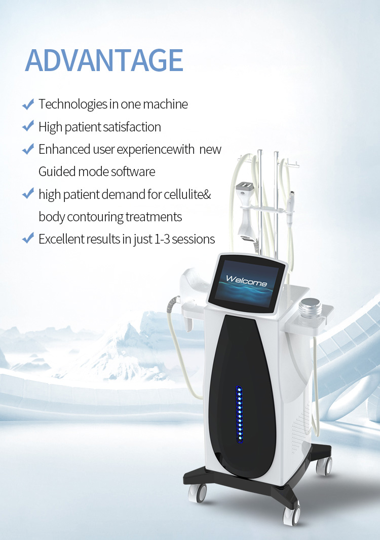Bieir vela vacuum roller RF cavitation fat burning slimming machine beauty salon SPA equipment