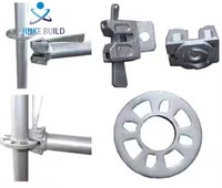 Sistema de Andamios Multidireccionales Ringlock de Acero HDG Q345 de Alta Resistencia con Certificación CE para Construcción de Edificios, Venta al Por Mayor de Fábrica