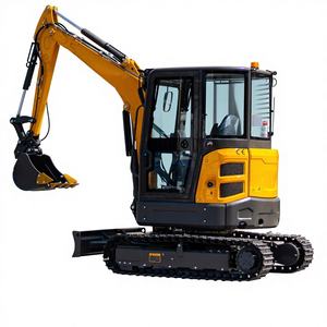 <span class=keywords><strong>Mini</strong></span>-excavatrice sur chenilles de 3500 kg avec moteur et boîte de vitesses - Garantie 1 an - Product Image 1