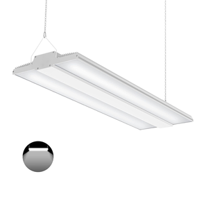 โคมไฟ LED ไฮเบย์เชิงเส้น240W โคมไฟ36000LM เดย์ไลท์5000K โคมไฟแขวนเชิงพาณิชย์1.63FT ตัวเครื่องอลูมิเนียมสำหรับร้านค้าและโกดัง - Product Image 1