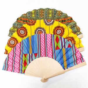 Thời Trang Fan Hâm Mộ Tay In Satin Vải Tre Tùy Chỉnh Bằng Gỗ Fan Hâm Mộ - Product Image 2