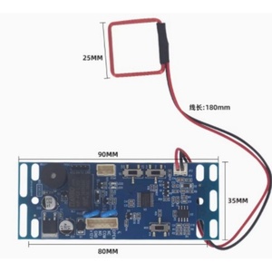 Módulo lector RFID de 125Khz, tarjeta de identificación, 12V/24V, tarjeta de gestión de 2000 usuarios, módulo RF, Control DE ACCESO DE SALIDA Wiegand - Product Image 2