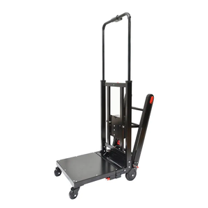 CE Approved Cart Iron Frame <b>Four</b>-<b>Wheel</b> Anti-Slip Platform Stair Climbing <b>Trolley</b> With Safety System CL-PL-02 CL-PL - Product Image 2