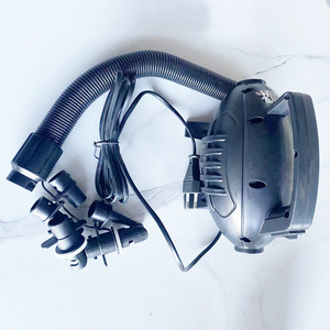 Air <b>Pump</b> Electric Inflatable Boat Yoga Mat Air Mattress Rubber Boat Valve <b>Adapter</b> Black Plastic - Product Image 5