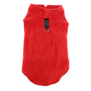 Vêtements pour animaux de compagnie personnalisables : Gilet chaud et épais à carreaux en <span class=keywords><strong>polaire</strong></span> polyester pour <span class=keywords><strong>chien</strong></span> - Product Image 3