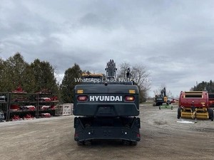 Excavadora de Ruedas Hyundai HW210 Fabricada en Corea del Sur, 21 Toneladas, con Motor Cummins, Bomba Hidráulica y Transmisión - Product Image 4