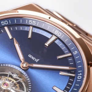 นาฬิกาอัตโนมัติคุณภาพสูงสำหรับผู้ชาย Vacheron Constantines ต่างประเทศ6000V หินแซฟไฟร์พื้นผิวกระจกนาฬิกา Tourbillon - Product Image 3