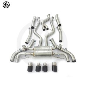 Sistema de Escape CSZ M340i para <span class=keywords><strong>BMW</strong></span> G20 M340i G22 <span class=keywords><strong>M440i</strong></span> B58 3.0T, Silenciador Valvetronic de Alto Rendimiento, Sistema de Escape Catback con Válvulas de Acero Inoxidable SS304 - Product Image 2