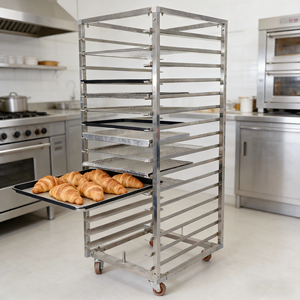 <span class=keywords><strong>Teglia</strong></span> Rettangolare <span class=keywords><strong>in</strong></span> Lega di Alluminio Resistente - Vassoio Professionale per Torte e Arrosti <span class=keywords><strong>in</strong></span> Forni di Cucine Commerciali - Product Image 2