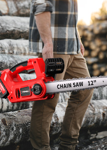 12-inch công suất cao điện không chổi than tay duy nhất thấy độ bền lâu dài Lithium gỗ cắt tỉa cây cắt công nghiệp chuỗi thấy - Product Image 6
