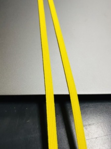 6mm Polyester Spandex Élastique Jaune Sangle D'oreille pour Élastique <span class=keywords><strong>Médical</strong></span> - Product Image 5