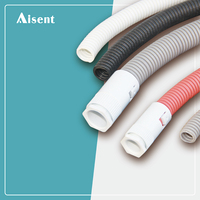 Conduit flexible en PVC pour la protection des câbles, résistant aux UV, ignifuge, résistant à la chaleur, conduit pour câbles pour installation électrique