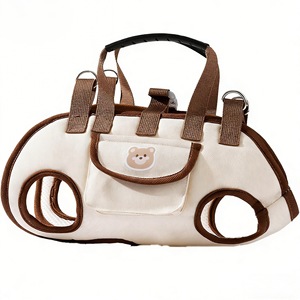 Portable <b>Pet</b> <b>Carrier</b> Bag For Small Dogs And Cats Cartoon Design Polyester Material Four Seasons Use - Product Image 5