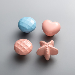 Ceramic Cloud Shape Drawer <b>Knobs</b> Matte Finish Easy Install Cabinet Handle Nordic Style - Product Image 3