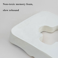 Bravo Gel Coussin de siège de fauteuil roulant pour escarres Soulager la douleur sciatique Coussin de chaise avec housse antidérapante