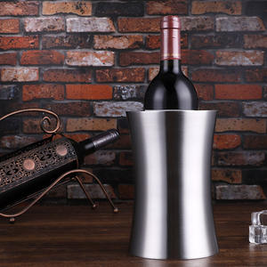 Refroidisseur à <span class=keywords><strong>vin</strong></span> en acier inoxydable Yongli à double isolation sans glace, refroidit les bouteilles pendant 6 heures, portable pour le camping - Product Image 3