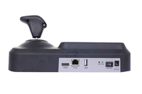Pantalla LED de 5 pulgadas 3D IP, protocolo de versión público, controlador de teclado de cámara IP PTZ