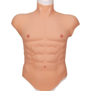 Traje de silicona de alta elasticidad con tacto real, de gran venta, <span class=keywords><strong>para</strong></span> disfraz de actuación, <span class=keywords><strong>para</strong></span> hombres y mujeres, <span class=keywords><strong>para</strong></span> juegos de rol, faja moldeadora masculina. - Product Image 1