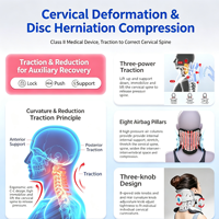 Dispositif de traction cervicale médical gonflable électrique intelligent pour adulte, collier de soutien du cou, correcteur de posture, Chine