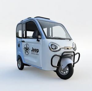 Tricycle entièrement fermé avec un espace de rangement, mini-voiture - Product Image 2