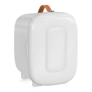 Mini réfrigérateur portable refroidisseur et réchauffeur, <span class=keywords><strong>petit</strong></span> réfrigérateur de voiture pour voiture et maison, mini réfrigérateur 12V DC pour stocker les aliments et les cosmétiques - Product Image 1