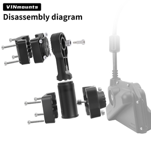 Support de sonar en temps réel VINmounts ActiveTarget 2 compatible, support multimode pour détecteur de poissons en temps réel, rotatif à 360° pour kayak et bateau - Product Image 3