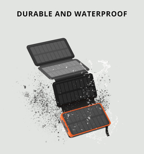 Powerbank portable pour panneau <span class=keywords><strong>solaire</strong></span> avec logo personnalisé 20000mah pour <span class=keywords><strong>chargeur</strong></span> de téléphone avec lumière de camping pliable - Product Image 4