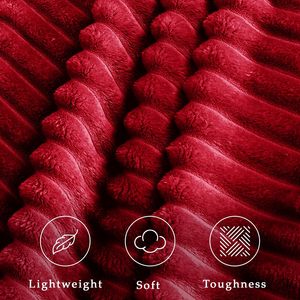 Ấm áp và ấm cúng chăn, rắn sọc thiết kế lông cừu chăn, siêu mềm chăn <span class=keywords><strong>flannel</strong></span> chăn cho mùa đông - Product Image 5